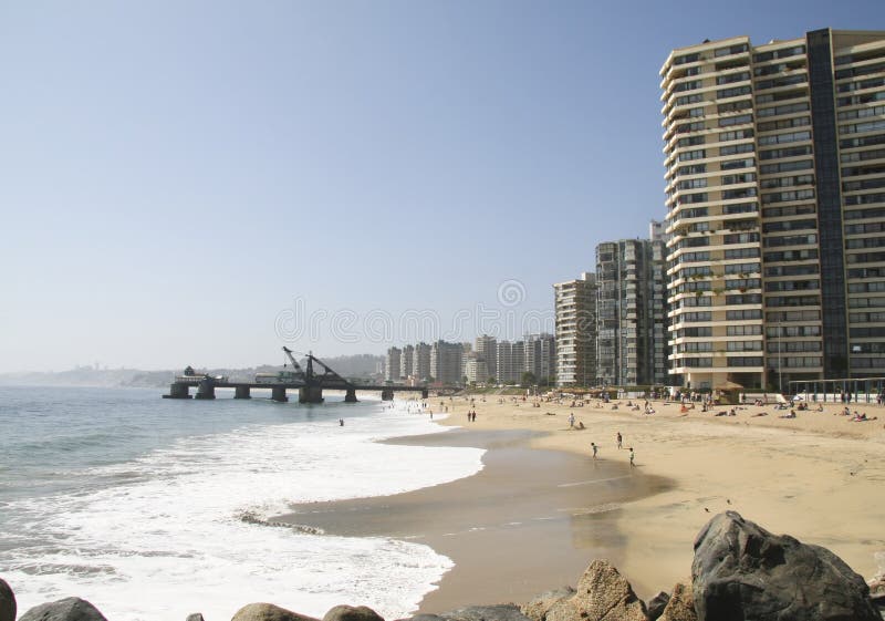 Vina del Mar Castle stock photo. Image of salt, pacific - 695144