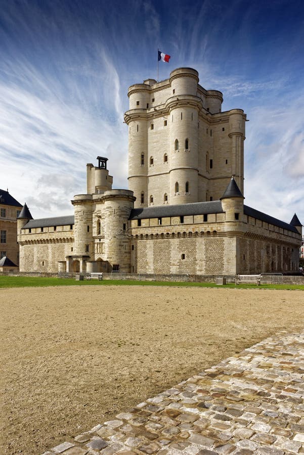 vincennes för chateaude paris arkivfoton vincennes för chateaude paris arkivfoton