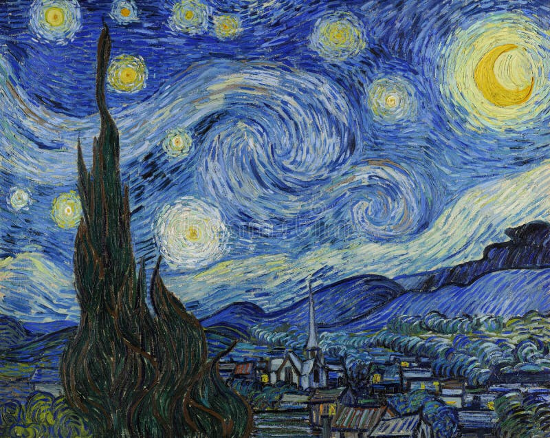Vincent van gogh la nuit étoilée 1889