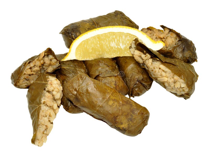 Vine Leaves Stuffed With Rice And Herbs