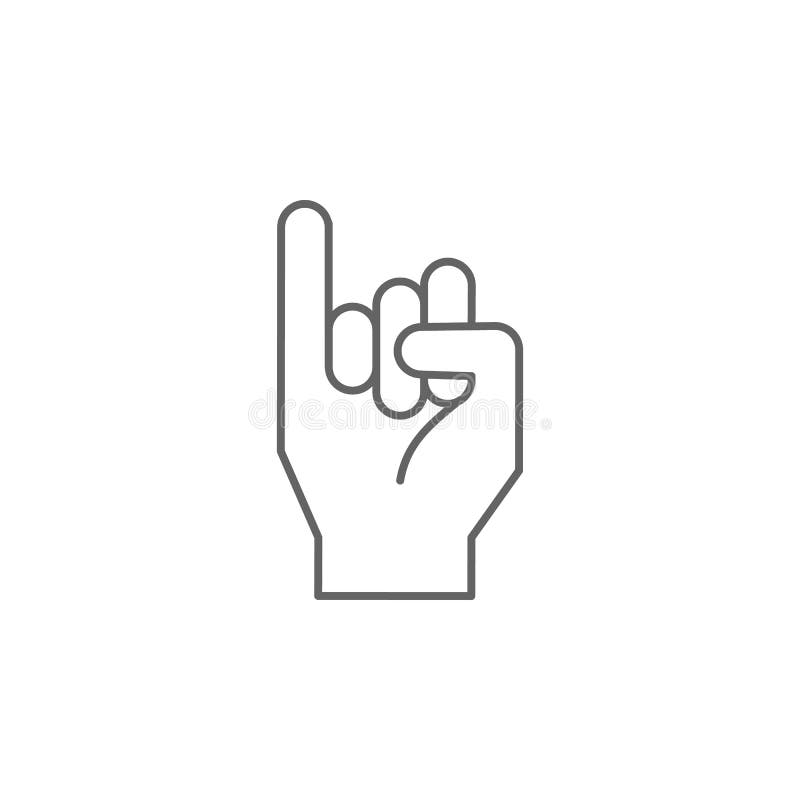Vinger, hand, beloftepictogram Element van vriendschapspictogram Dun lijnpictogram voor websiteontwerp en ontwikkeling, app ontwi vector illustratie Vinger, hand, beloftepictogram Element van vriendschapspictogram Dun lijnpictogram voor websiteontwerp en ontwikkeling, app ontwi vector illustratie