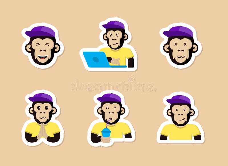 Macaco Macaco Desenhos Animados Crianças Vetor PNG , Macaco, Desenho Animado,  Crianças Imagem PNG e Vetor Para Download Gratuito