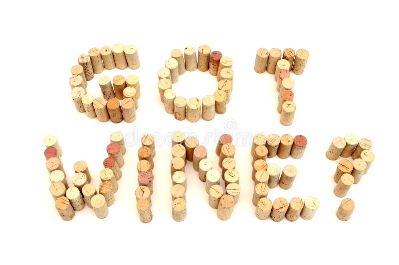 Got Wine fotografia de stock