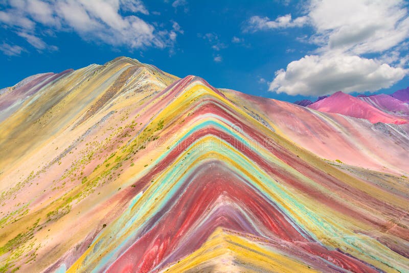 Vinicunca lub tęczy góra, Pitumarca, Peru
