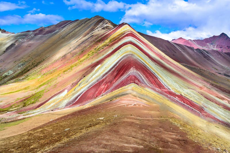 Vinicunca, Rainbow Mountain - Peru. Vinicunca, Peru - Rainbow Mountain & x28;5200 m& x29; in Andes, Cordillera de los Andes, Cusco region in South America Vinicunca, Rainbow Mountain - Peru. Vinicunca, Peru - Rainbow Mountain & x28;5200 m& x29; in Andes, Cordillera de los Andes, Cusco region in South America