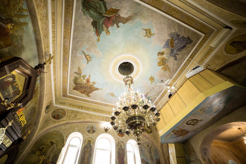 Vinnitsa Ukraine April 28 2017 Vintage Chandelier Beauti Vinnitsa Ukraine April 28 2017 Vintage Chandelier Beauti Editorial Image