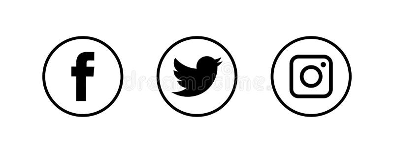 VINNYTSIA, UCRAINA - 14 DICEMBRE 2018: Una collezione sociale del logotype di media stampata su Libro Bianco: Facebook, Twitter e illustrazione di stock VINNYTSIA, UCRAINA - 14 DICEMBRE 2018: Una collezione sociale del logotype di media stampata su Libro Bianco: Facebook, Twitter e illustrazione di stock