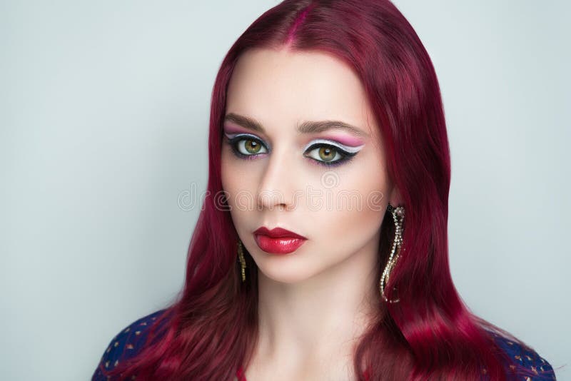 Woman red hair stock photo. Image of black, caucasian - 108447038 Woman red hair stock photo. Image of black, caucasian - 108447038