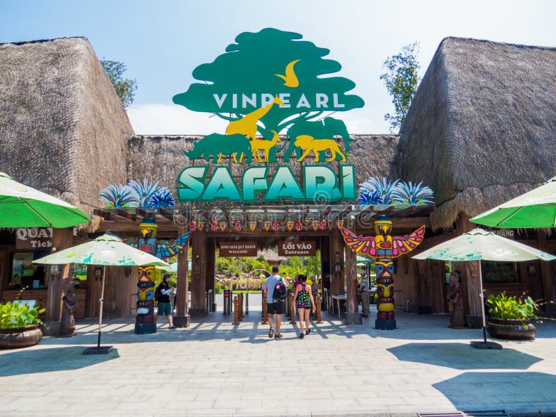 Vinpearl Safari Zoo Park, Phu Quoc, Vietnam Redaktionelles