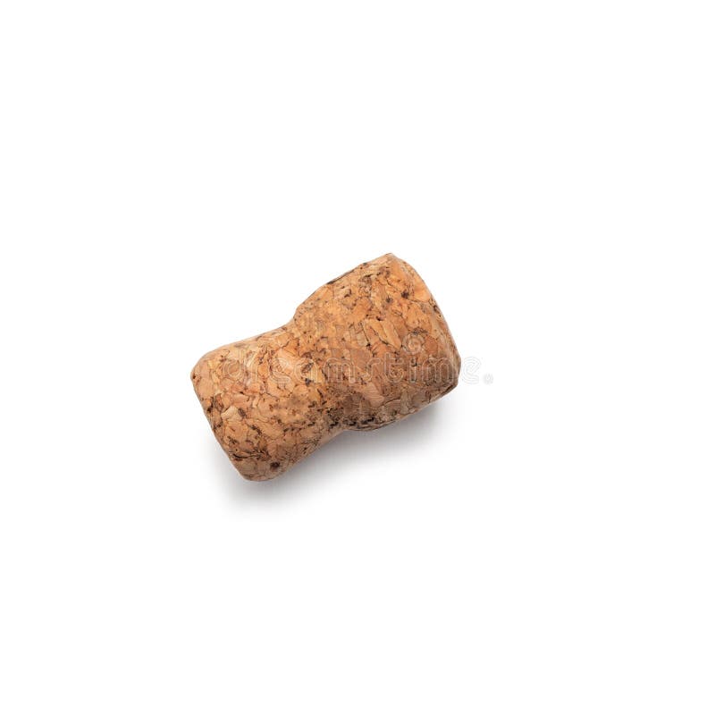 Vinpropp eller kork med skugga på vit bakgrund arkivfoto Vinpropp eller kork med skugga på vit bakgrund arkivfoto