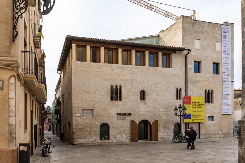 Vinseum wine museum in Vilafranca del Penedes, Catalonia, Spain stock photography Vinseum wine museum in Vilafranca del Penedes, Catalonia, Spain stock photography