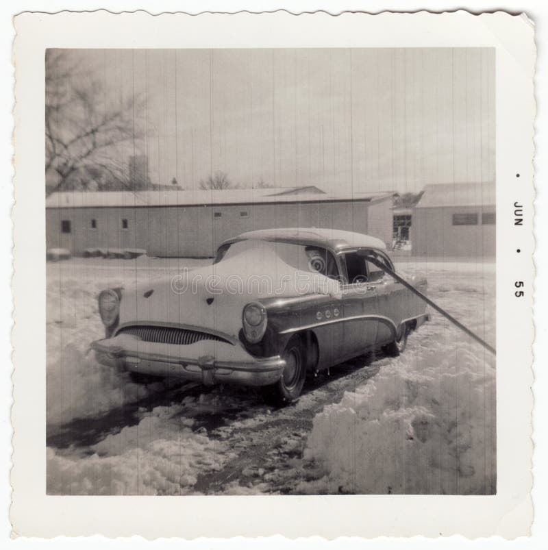 Vintage 1953 Buick Photograph