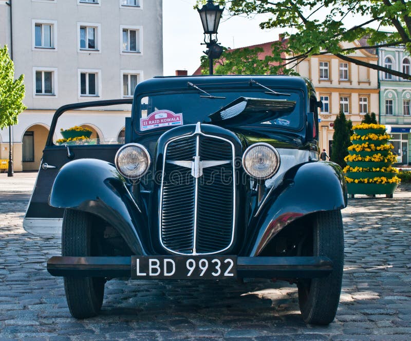 Classic German car Adler