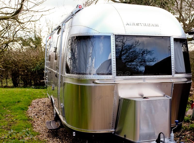 Vintage Airstream royalty free stock images
