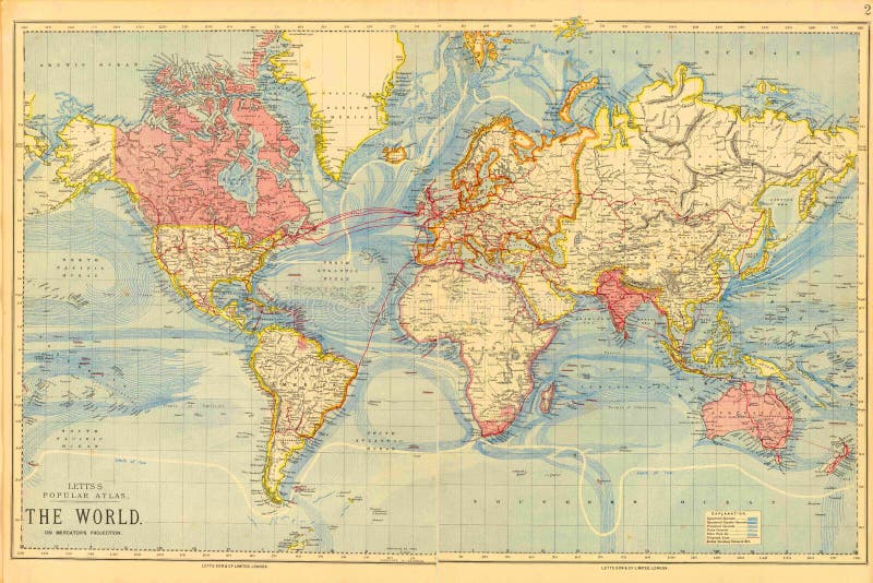 Vintage Retro World Maps high hi res resolution images Antique Poster business 