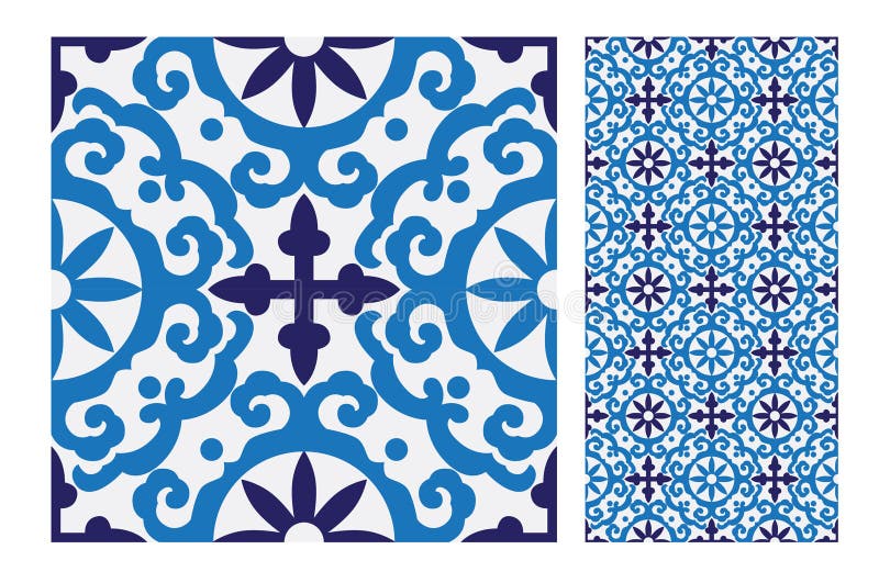 Vintage antique seamless design patterns tiles in Vector illustration royalty free illustration Vintage antique seamless design patterns tiles in Vector illustration royalty free illustration