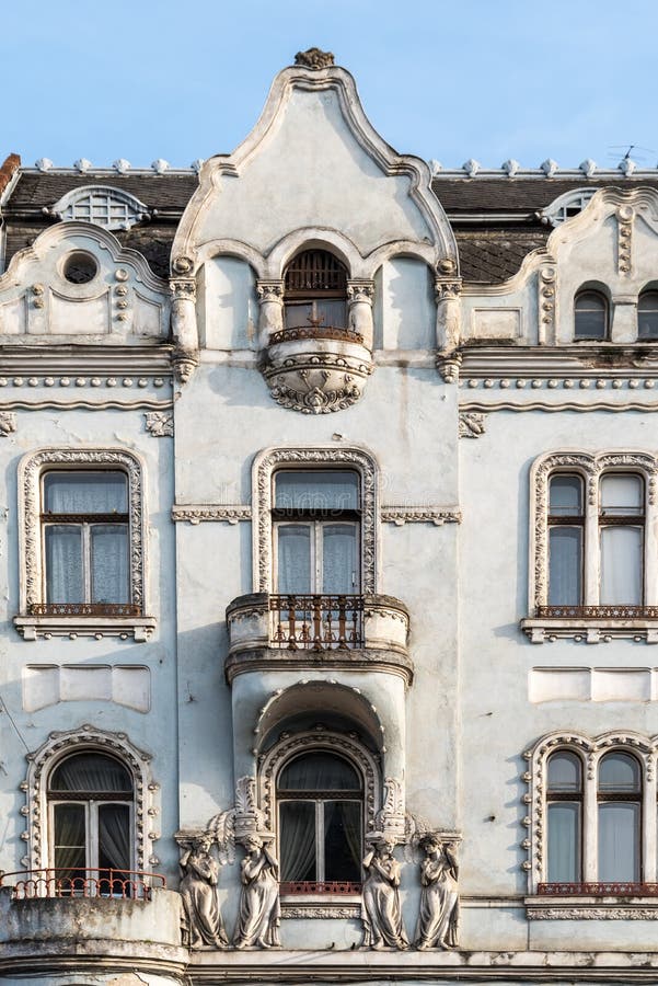 Vintage Architecture in Cluj Napoca Stock