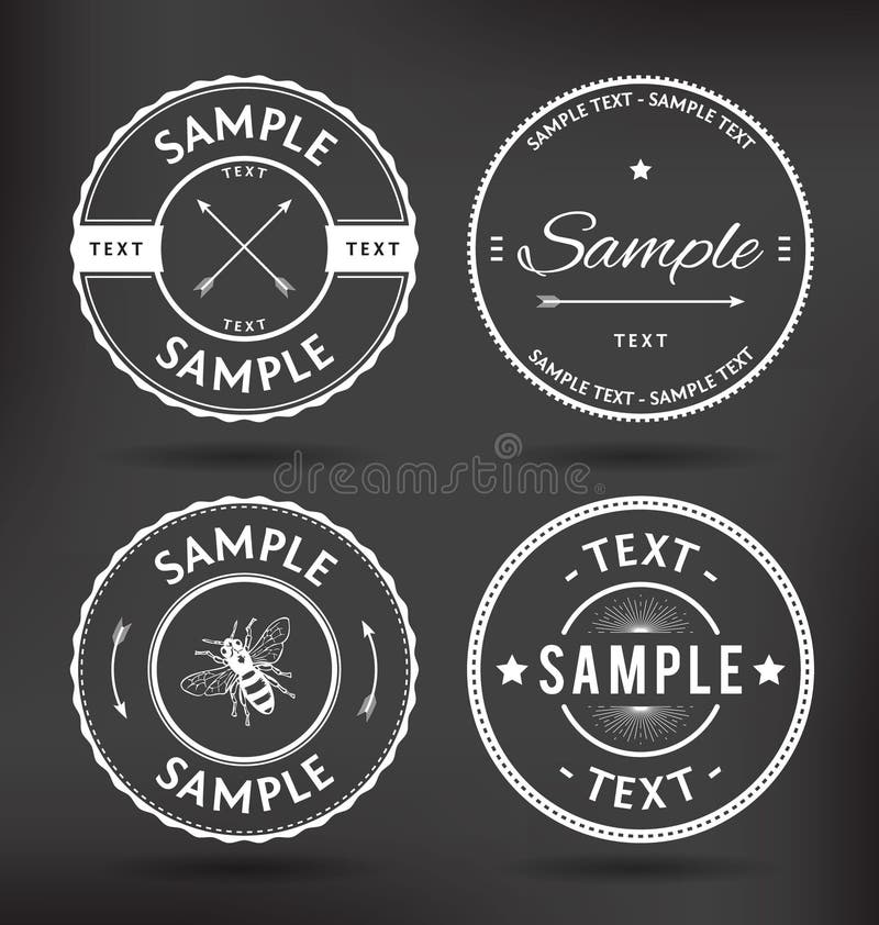 Vintage Badges Elements