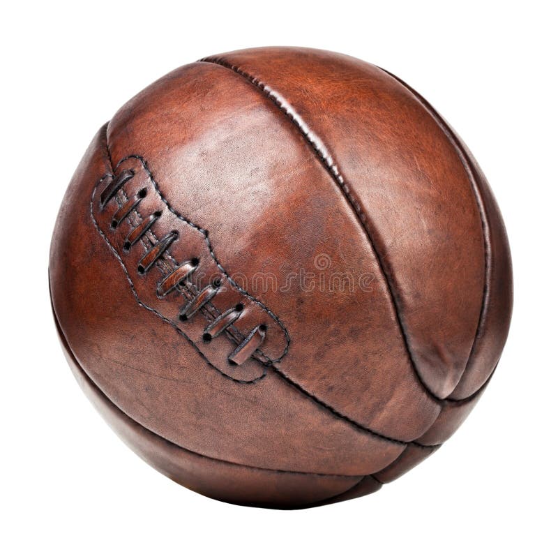 Vintage basket ball stock photo. Image of brown, leather 41438824