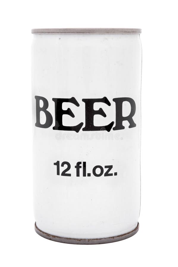 Vintage beer can stock photo. Image of beverage, drink 22388136
