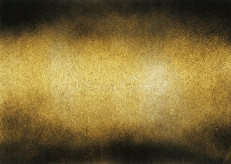 Vintage black and gold noise texture for vignette stock photo