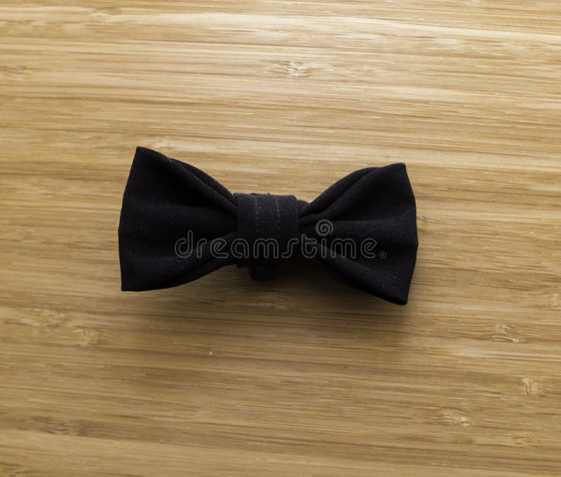 Vintage Bow Tie Basic Black Stock Photo Image of vintage, black