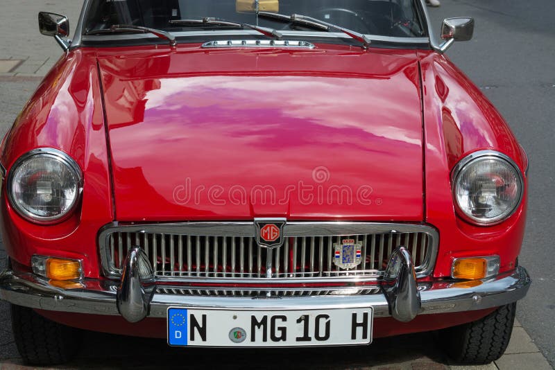 Vintage British Car Brand Mg Editorial Image Image Of Beauty Major 175156660