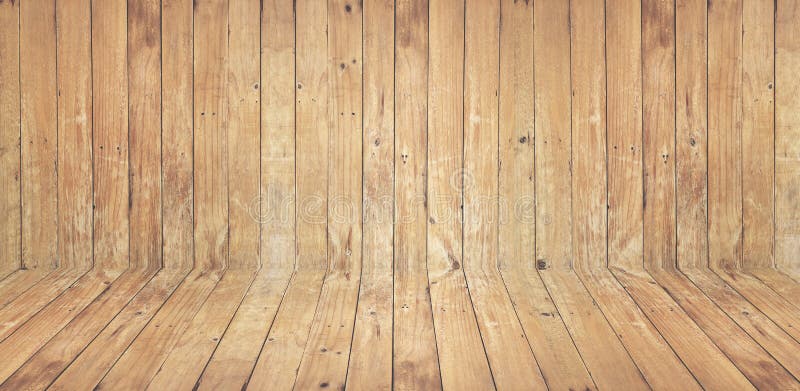 Vintage the Brown Old Wood Wall and Floor Texture with Knot for Stock ...