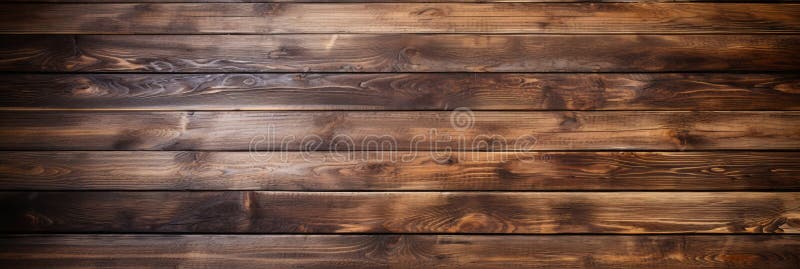 Vintage brown rustic wooden texture with bright single wood background for design elements vector illustration