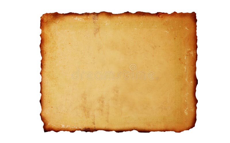 Vintage burned paper background