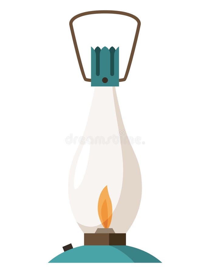 Premium Vector  Cartoon oil lanterns camping lantern or old kerosene gas  lamp with holder for garden romantic night light camp travelling retro  lighting game icon vector illustration of equipment lamp and lantern