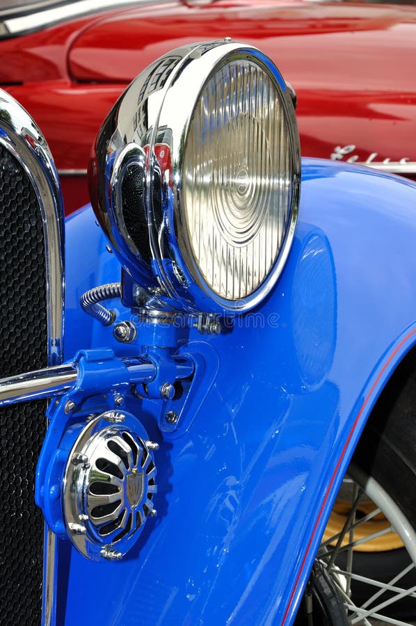 Vintage car stock image. Image of engine, metal, desing 14294083