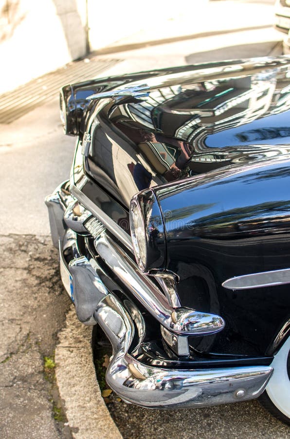 Vintage car details stock photo. Image of fashioned, classic 63655164