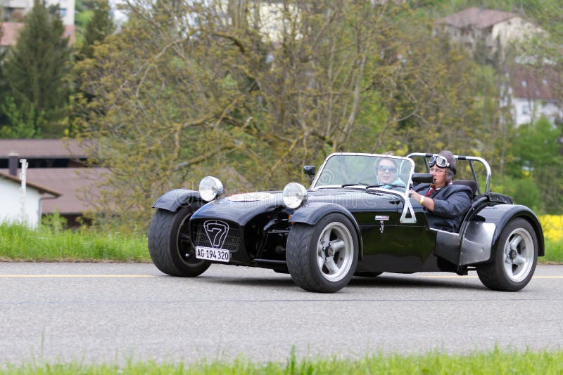 Vintage Car Lotus Super Seven from 1972 Editorial Stock Image Image