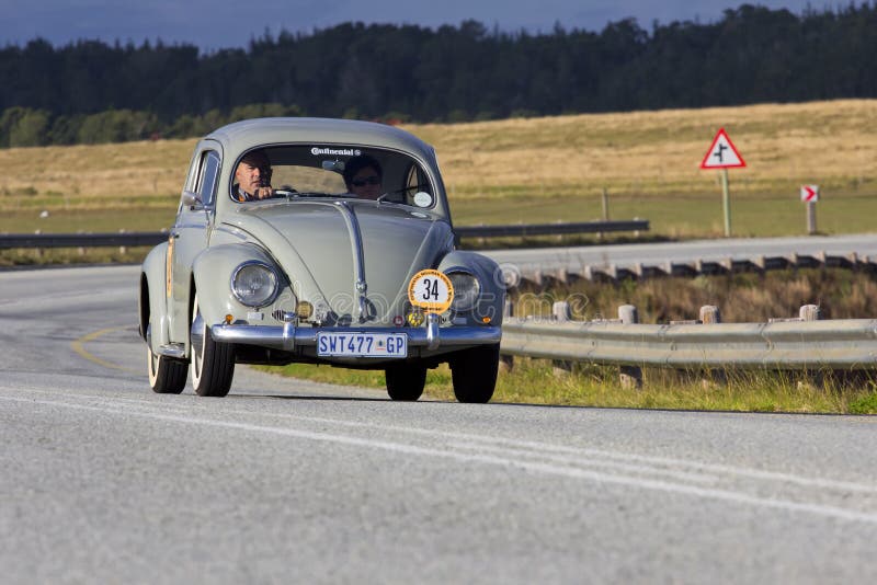 A rally where competitors take part in a timed event and need to arrive at certain points at certain times. The Continental Milligan Vintage Trial took place in the Garden Route this year and ended happily in rainy conditions after the third day was cancelled due to flooding and poor visibility. After day one Neville and Susan Koch in there 1960 Riley (car no 24) with only 32 penalty points were first. They were followed by Colin and Susan Dettmann in a 1939 Chevrolet (car no 36)with 45 penalty points and third was Rodney Idris and Brian Clark in a 1949 Morris (car no 4) with 69 points. Two cars broke down on day 1 - car no 50, Barend van den Broek (from Holland) and Esra Martins (oldest competitor at 82) in a 1959 MG (crank problems) and car no 53, Robert and Maryke Middelman in a 1958 Chevrolet (carburettor problems) â€œThe tea stop was at Eight Bells Hotel at bottom of Robinson Pass, which was flooded a day later. The rally participants spent the afternoon in Oudtshoorn enjoying the sun,â€ says Continental spokesperson and rally participant Rene Olivier. First on day two was Dave Alexander and Diane Dugmore (both well known in historical racing circles) in a 1932 Lagonda with 24 points. Second was Noel and Nelia Holmes in a 1970 Mercedes Benz with 49 points and third was Richard and Nicole Van Zummeren in a 1948 MG with 62 points. â€œThere was lots of excitement during day two. Barney Marais and Pierre Woeke in the 1916 Chevrolet (the oldest car) could have been second if. A rally where competitors take part in a timed event and need to arrive at certain points at certain times. The Continental Milligan Vintage Trial took place in the Garden Route this year and ended happily in rainy conditions after the third day was cancelled due to flooding and poor visibility. After day one Neville and Susan Koch in there 1960 Riley (car no 24) with only 32 penalty points were first. They were followed by Colin and Susan Dettmann in a 1939 Chevrolet (car no 36)with 45 penalty points and third was Rodney Idris and Brian Clark in a 1949 Morris (car no 4) with 69 points. Two cars broke down on day 1 - car no 50, Barend van den Broek (from Holland) and Esra Martins (oldest competitor at 82) in a 1959 MG (crank problems) and car no 53, Robert and Maryke Middelman in a 1958 Chevrolet (carburettor problems) â€œThe tea stop was at Eight Bells Hotel at bottom of Robinson Pass, which was flooded a day later. The rally participants spent the afternoon in Oudtshoorn enjoying the sun,â€ says Continental spokesperson and rally participant Rene Olivier. First on day two was Dave Alexander and Diane Dugmore (both well known in historical racing circles) in a 1932 Lagonda with 24 points. Second was Noel and Nelia Holmes in a 1970 Mercedes Benz with 49 points and third was Richard and Nicole Van Zummeren in a 1948 MG with 62 points. â€œThere was lots of excitement during day two. Barney Marais and Pierre Woeke in the 1916 Chevrolet (the oldest car) could have been second if