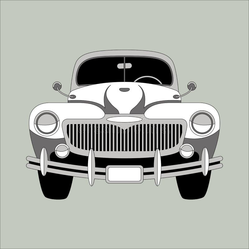 Vintage Cars Drawing – www.libraryarts.com