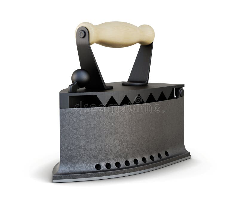 Vintage Charcoal Iron Stock Illustrations 184 Vintage Charcoal Iron