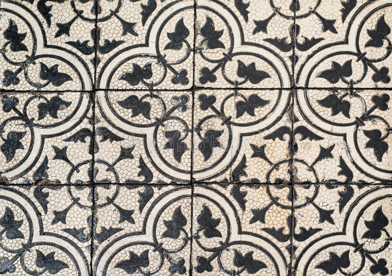 Vintage ceramic tiles background, perfect colorful pattern royalty free stock images