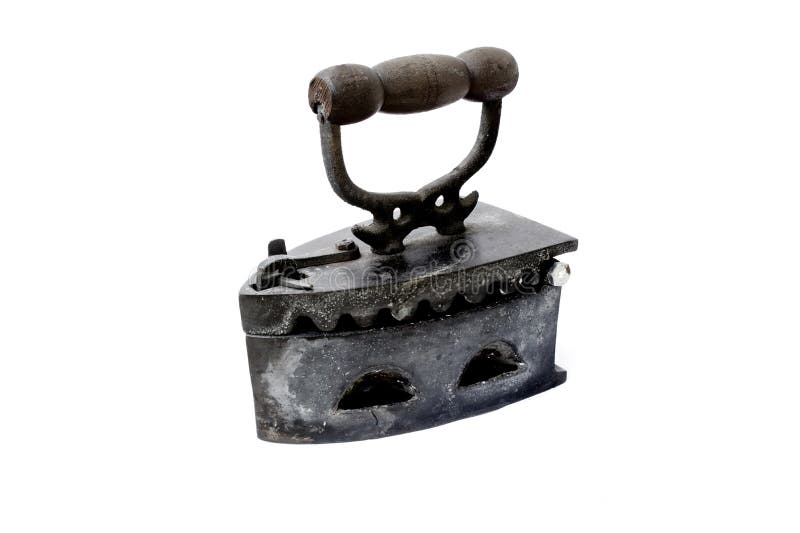 Vintage charcoal iron stock image. Image of antiquities 42244995