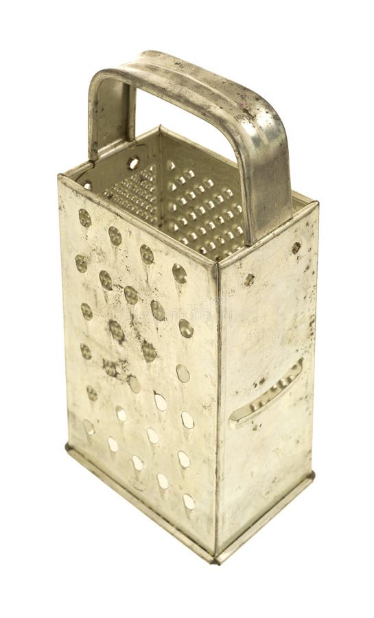 Antique Retro Flat Round Cheese Grater Stock Photo - Image of tool, shiny:  88310638