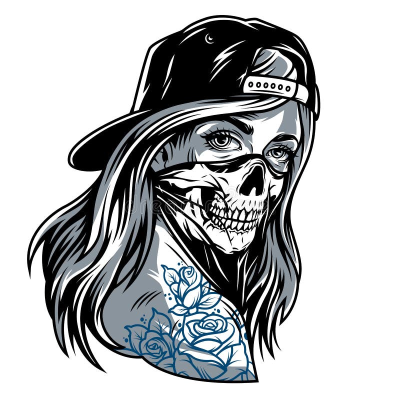Chicano Tattoo Stock Illustrations – 401 Chicano Tattoo Stock