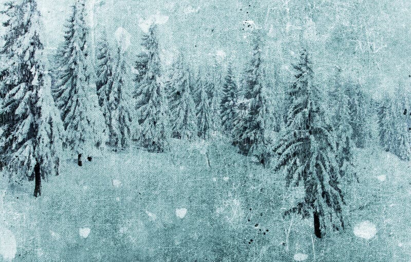 Vintage christmas greeting card