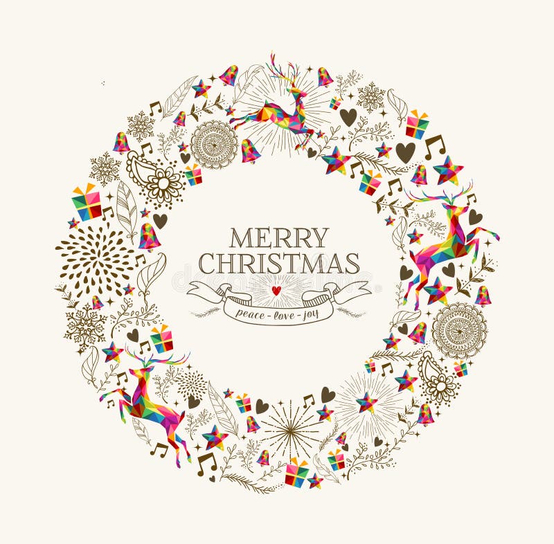 Christmas Wreath Stock Illustrations – 151,386 Christmas Wreath Stock Illustrations, Vectors & Clipart - Dreamstime
