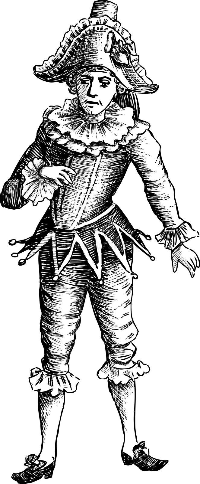 Ancient Clown Stock Illustrations – 721 Ancient Clown Stock ...