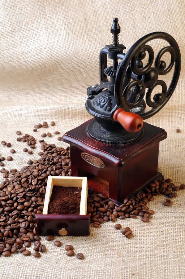 Vintage coffee grinder