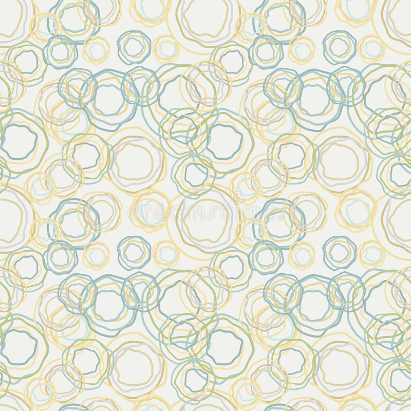 Vintage color curved circles pattern - seamless ba royalty free illustration Vintage color curved circles pattern - seamless ba royalty free illustration