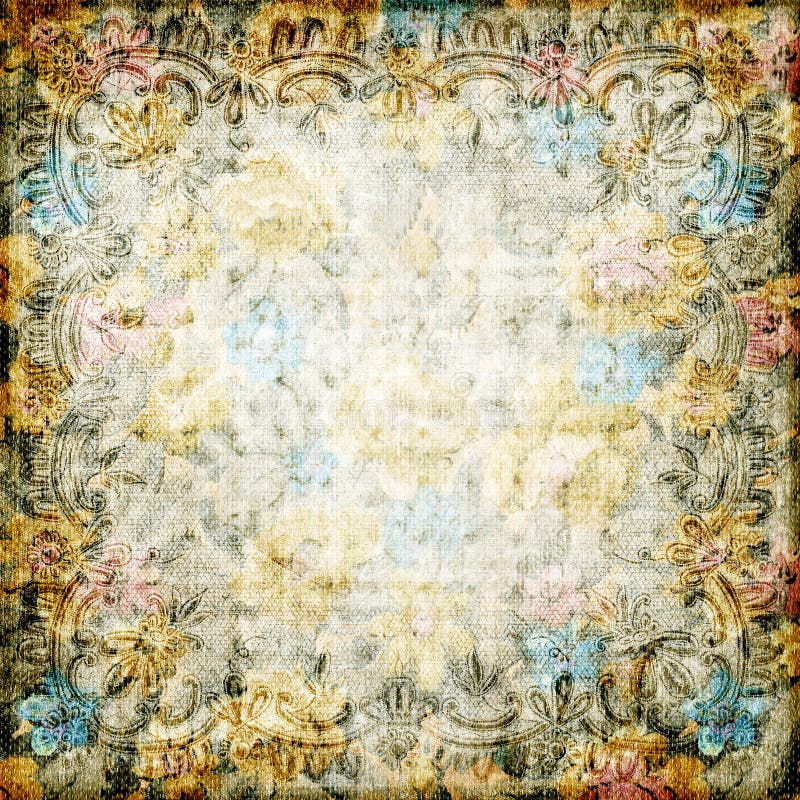 Vintage colored paper stock illustration