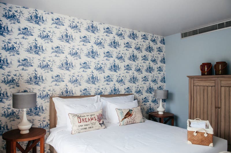 Vintage Cozy Country Home Bedroom Decoration with Classic Style Wallpaper Editorial Image - Image of comfortable, object: 144569375 Vintage Cozy Country Home Bedroom Decoration with Classic Style Wallpaper Editorial Image - Image of comfortable, object: 144569375