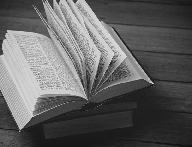 Vintage Dictionary Stacked Stock Photo Image 51263960