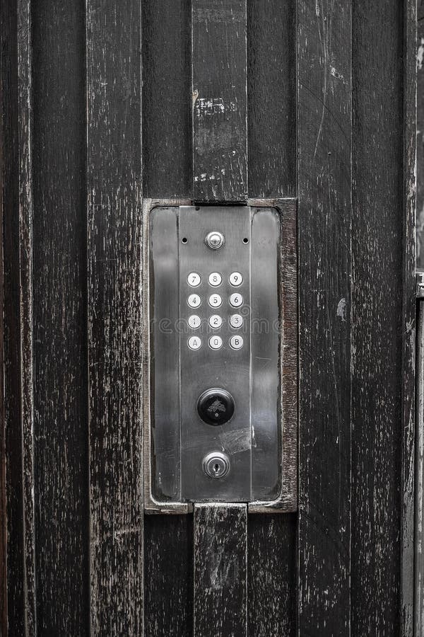 Electronic Key System To Lock And Unlock Doors Stock Image Image of